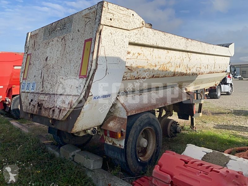 نصف مقطورة Robuste Kaiser S3302V Steel Trailer