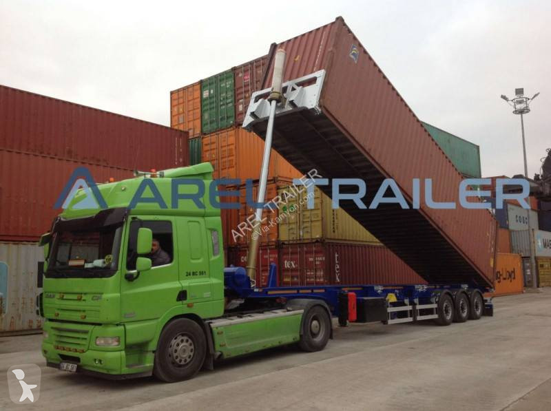 نصف مقطورة Arel Trailer 20 FT 40 FT TIPPING...