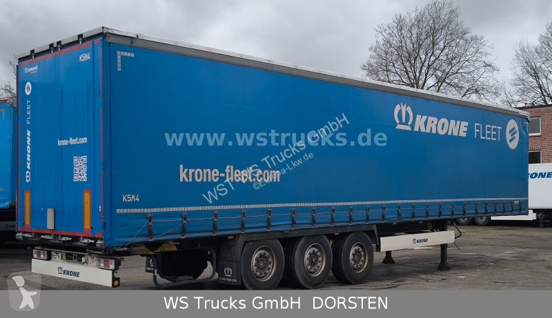 نصف مقطورة Krone 27 Planauflieger mit Edscha |...