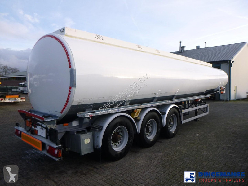 نصف مقطورة LAG Fuel tank alu 44.4 m3 / 6 comp +...