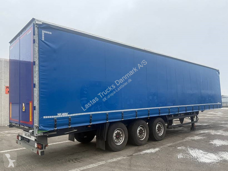 نصف مقطورة Kel-Berg Curtainsider / Planenauflieger