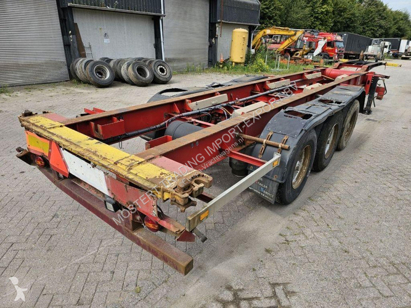 نصف مقطورة Pacton BPW Pacton Container Chassis...