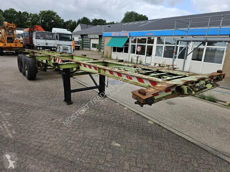 Semitrailer Fruehauf Steel Fruehauf Container...