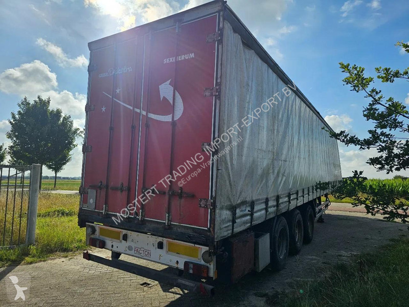 نصف مقطورة Pacton T3_001 Pacton 3-axle curtain...