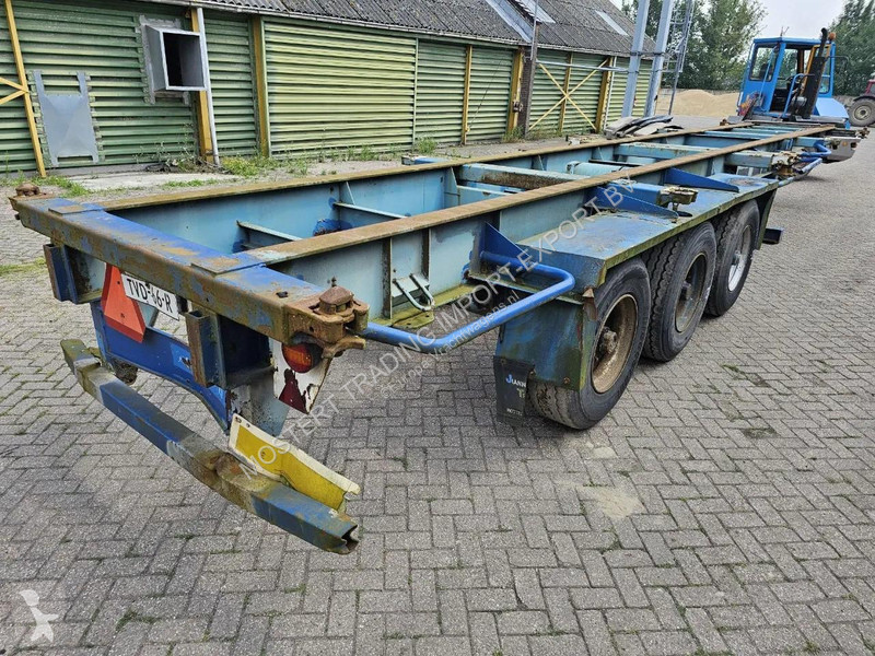 Semitrailer Fruehauf Steel Fruehauf Container...