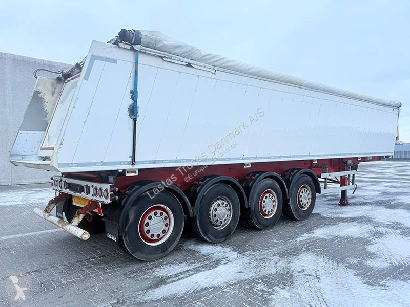 Semi remorque Kel-Berg Tipper / Alukastenmulde...