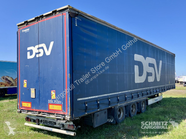 نصف مقطورة Krone Curtainsider Mega