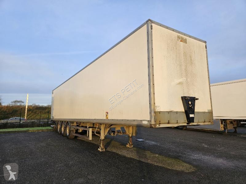 نصف مقطورة Trouillet  FOURGON 3 ESSIEUX