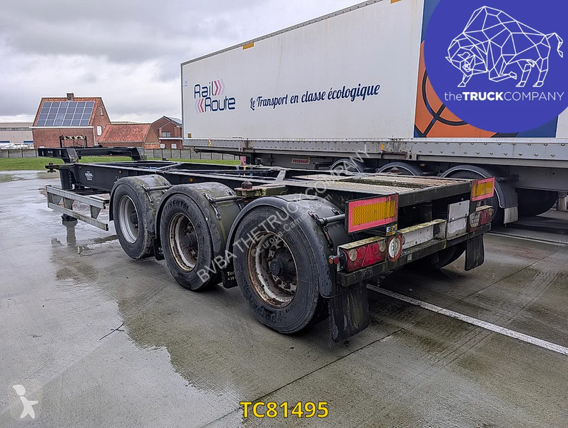 نصف مقطورة  Tank chassis Gooseneck