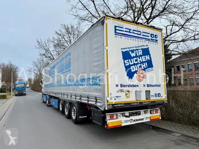 Semi remorque Krone Edscha / 3 x Achsen /...