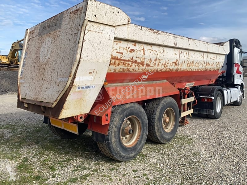 Félpótkocsi Robuste Kaiser S3302V Steel Trailer