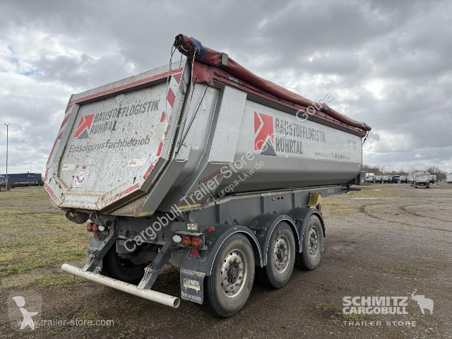 Carnehl Kipper Stahlrundmulde 26m³ semi-trailer