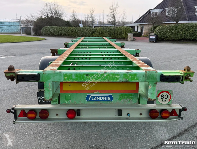 Semirimorchio Flandria 3 AXLE DRUM BRAKES LIFT...