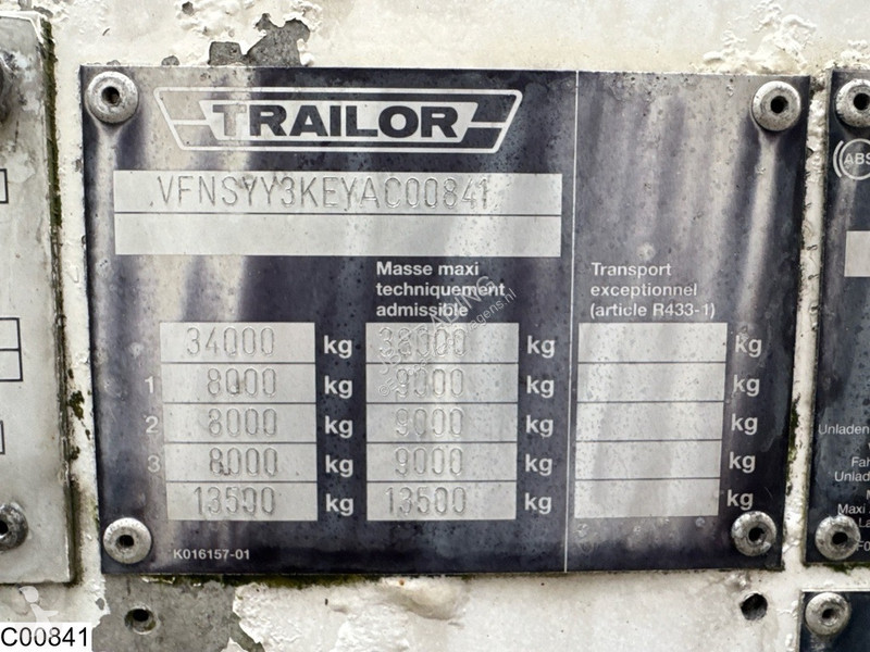 Semiremorca Trailor Fuel ADR, 40119 Liter, 9 Comp