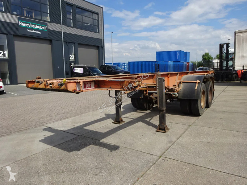 نصف مقطورة Van Hool 20 FT Container Chassis /...