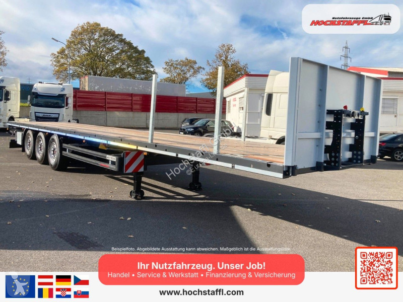Sættevogn WebTrailer PRSH27 Plateauauflieger