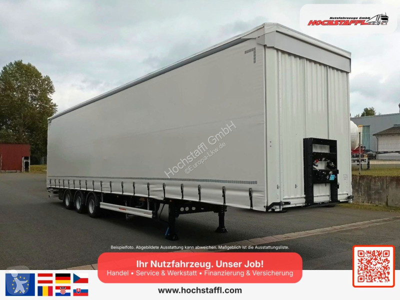 نصف مقطورة Kässbohrer SCA-M Luftfracht Rollenboden