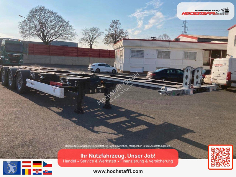 نصف مقطورة Wielton 45 Containerchassis