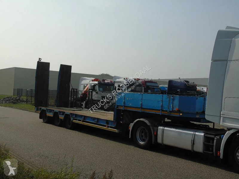 نصف مقطورة MOL DIEPLADER ramps + 3x axle +...
