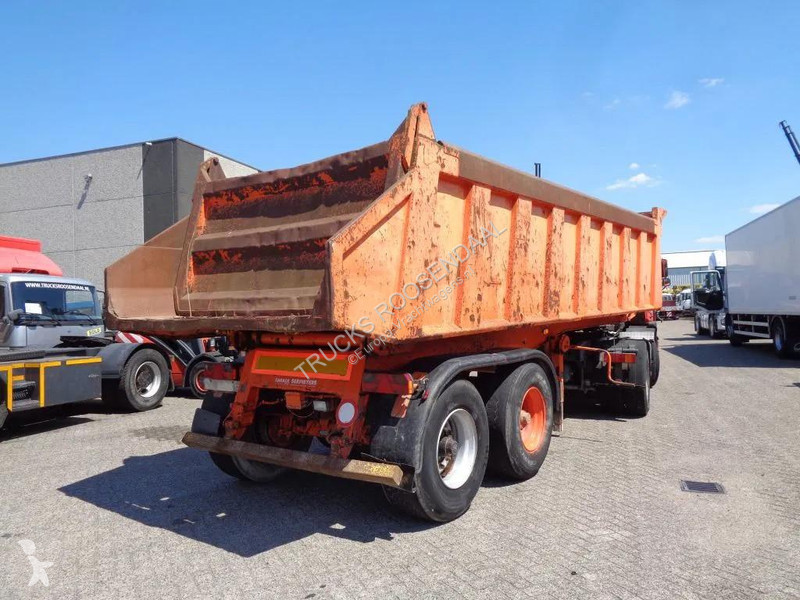 نصف مقطورة Langendorf SKS 18 2 AXLE + 20 CUB+steel