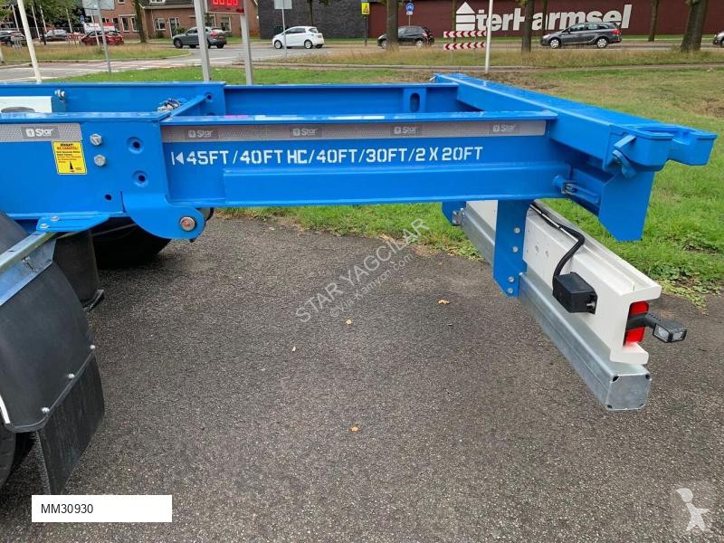 نصف مقطورة Star Extendable Container Carrier...