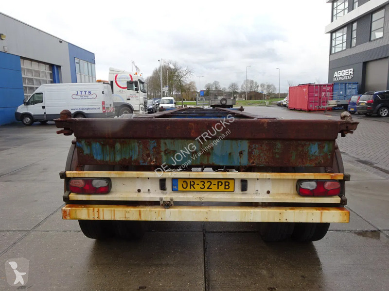 نصف مقطورة Groenewegen 20 FT Chassis / Steel...