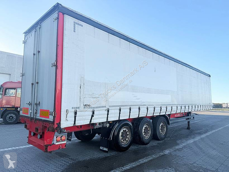 نصف مقطورة Kel-Berg Curtainsider / Planenauflieger