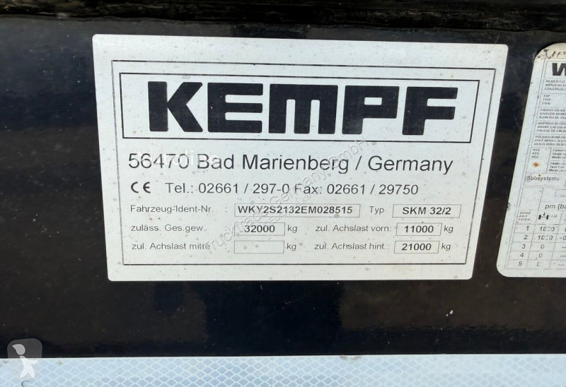 نصف مقطورة Kempf 668 SKM