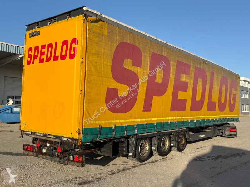 Semi remorque Krone   3Achs MEGA Staplerhalter...