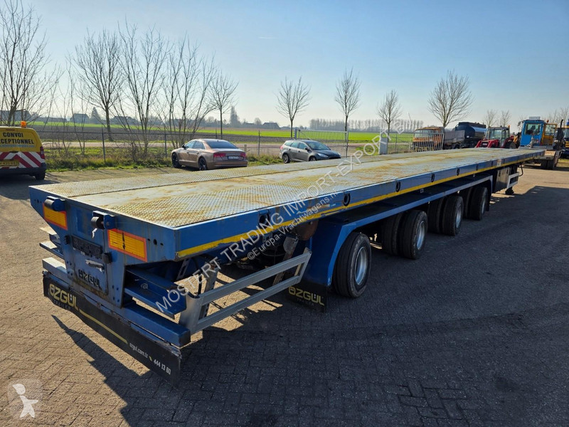 نصف مقطورة Ozgul L14 4-axle steering trailer -...