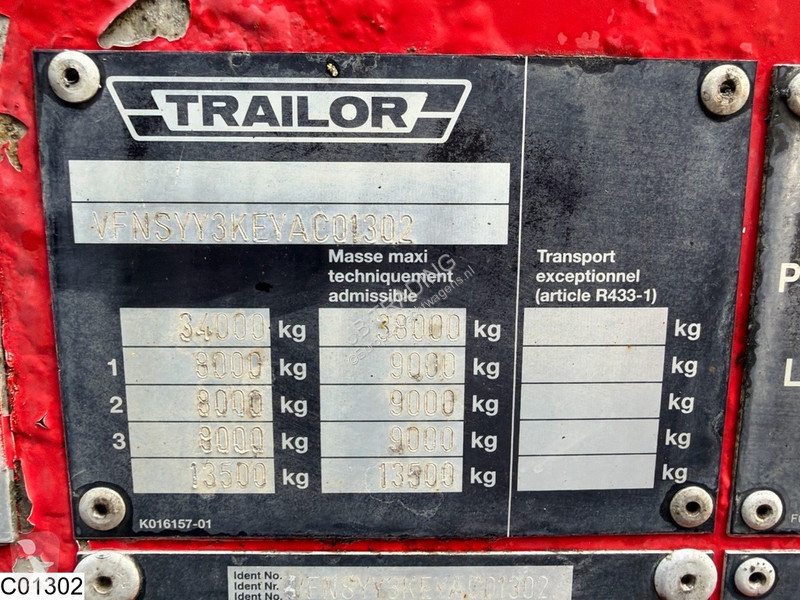نصف مقطورة Trailor Fuel 37.748 Liter, 1 Comp