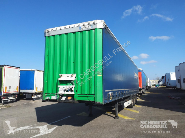 نصف مقطورة Krone Semitrailer Curtainsider...