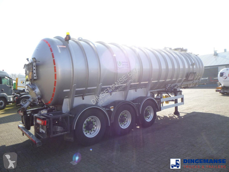 نصف مقطورة Crossland Vacuum tank alu 33.4 m3 /...