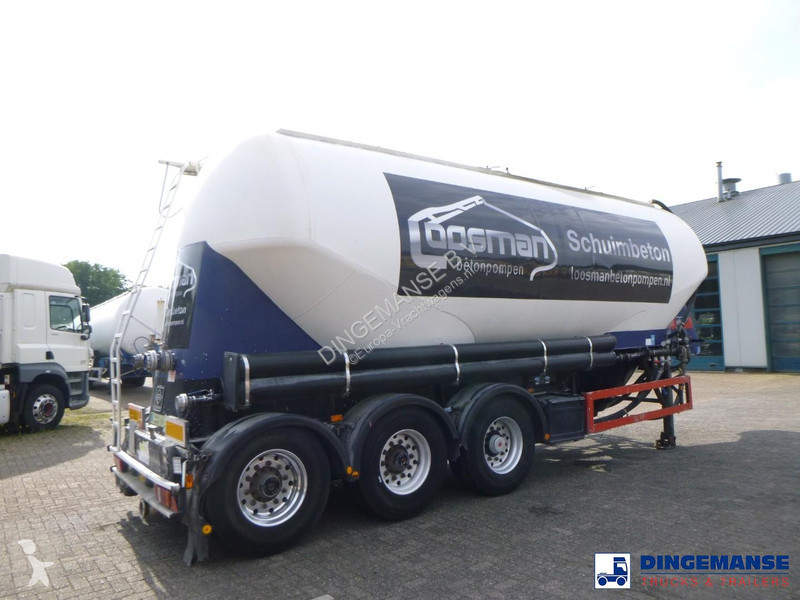 نصف مقطورة Feldbinder Powder tank alu 40 m3 / 1...
