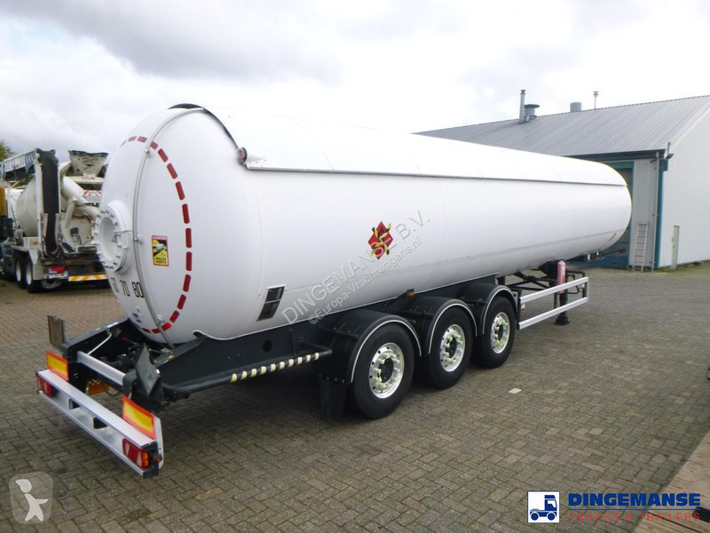 نصف مقطورة Robine Gas tank steel 51.5 m3 / 1 comp
