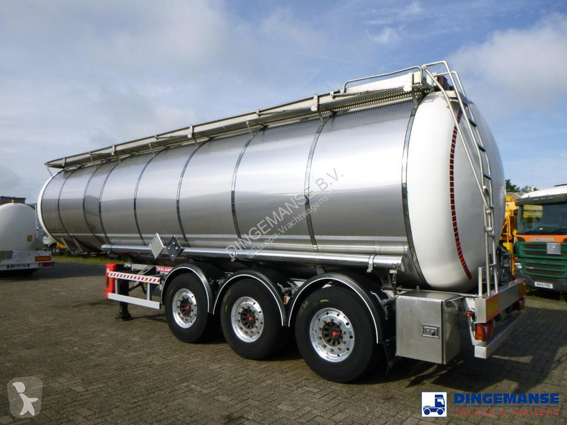 Félpótkocsi  Chemical tank inox 37.5 m3 / 1...