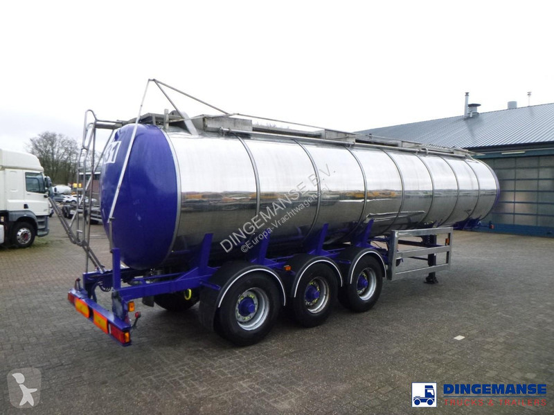Sættevogn Indox Chemical tank inox L4BH 30 m3 /...
