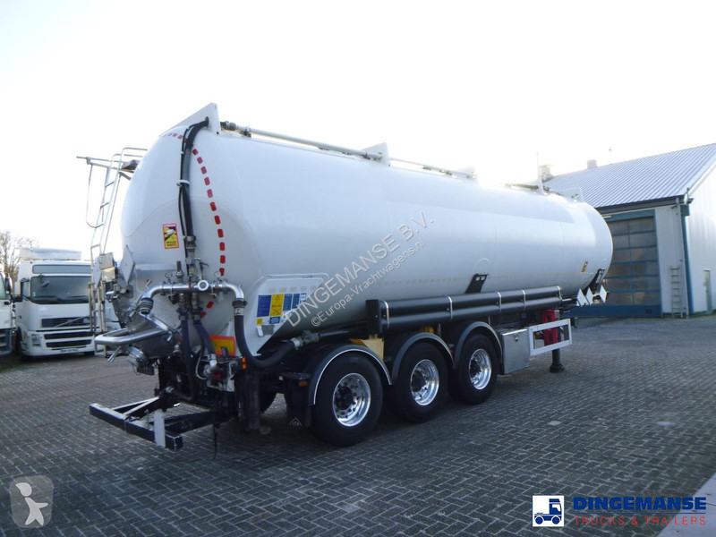 نصف مقطورة Feldbinder Powder tank alu 52 m3...