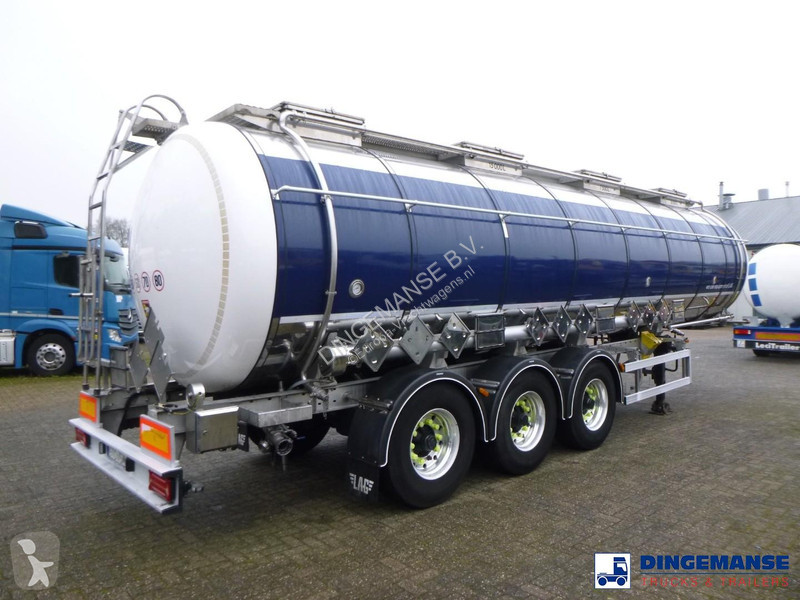 Semi remorque LAG Chemical tank inox L4BH 32.5...