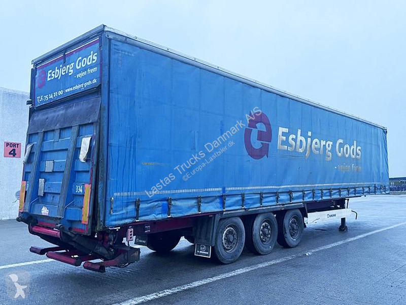 نصف مقطورة Krone Curtainsider / Planenauflieger...