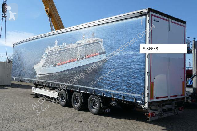 نصف مقطورة Fliegl SDS 350 Edscha, SAF, Luft,...