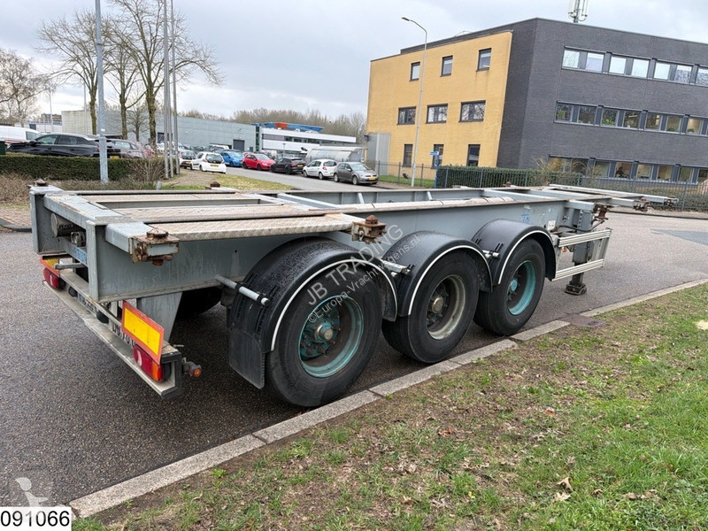 نصف مقطورة Asca Chassis 10 / 20 / 30 ft, ADR