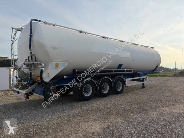نصف مقطورة Feldbinder cisterna pulverulentos 62m3