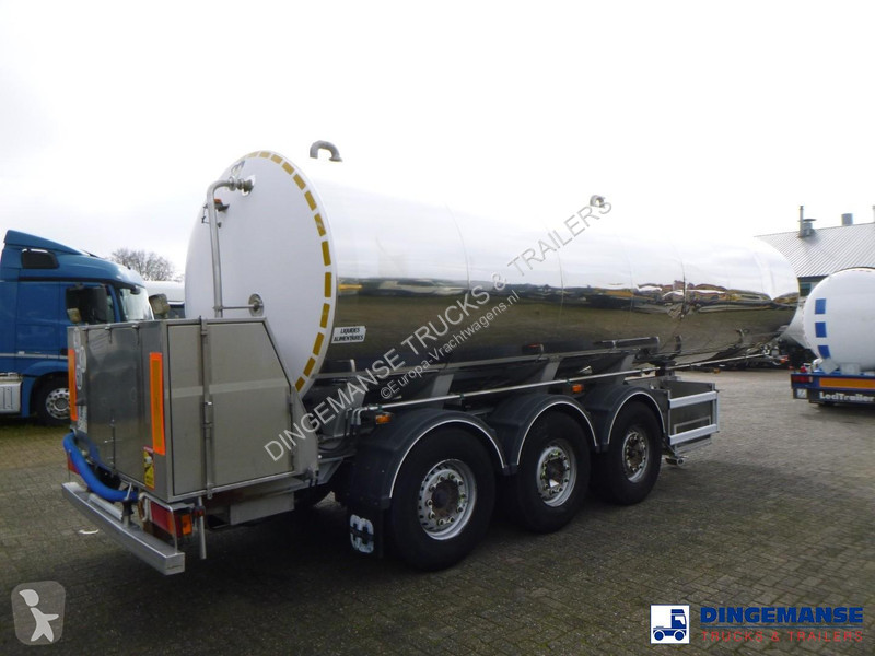 نصف مقطورة Maisonneuve Food (milk) tank inox 29...