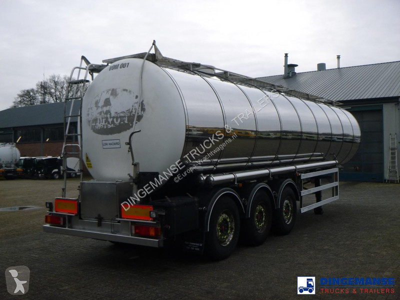 نصف مقطورة Maisonneuve Chemical tank inox (non...
