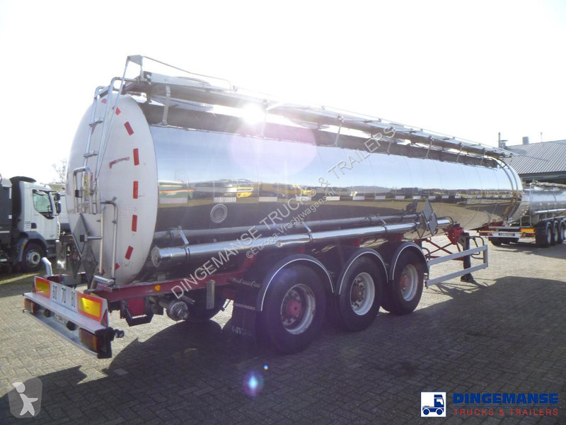 نصف مقطورة Magyar Chemical tank inox 32.5 m3 /...