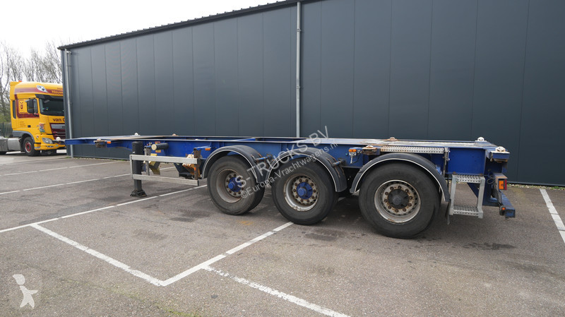 Semirimorchio Burg Container transport trailer...