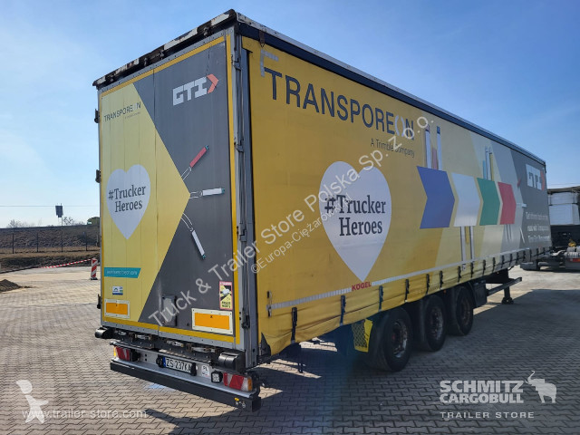 نصف مقطورة Schmitz Cargobull Schiebeplane Papier