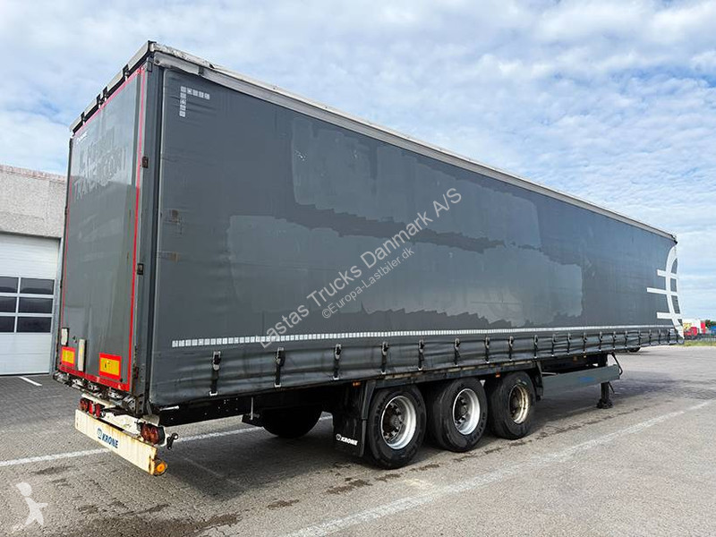 نصف مقطورة Krone Curtainsider / Planenauflieger...