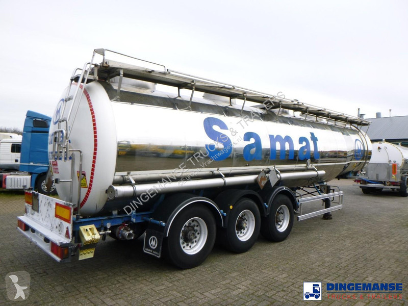 نصف مقطورة Magyar Chemical tank inox L4BH 32.9...